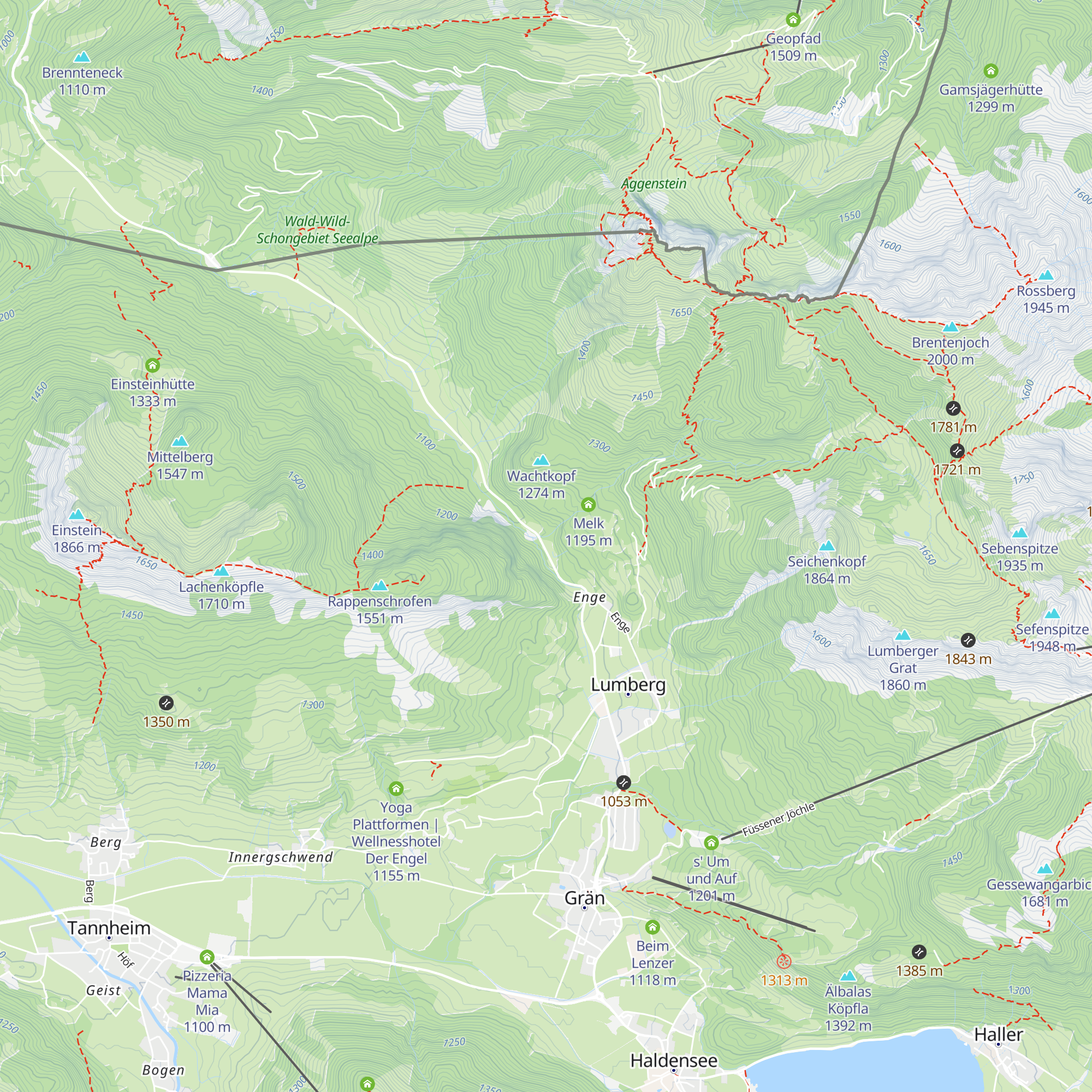 Altes Zollhaus map