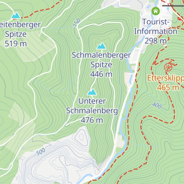 Map of Unterer Schmalenberg