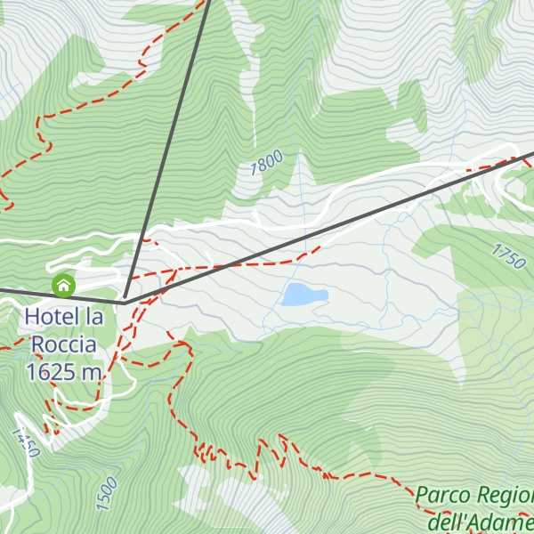 Map of Baita Larici