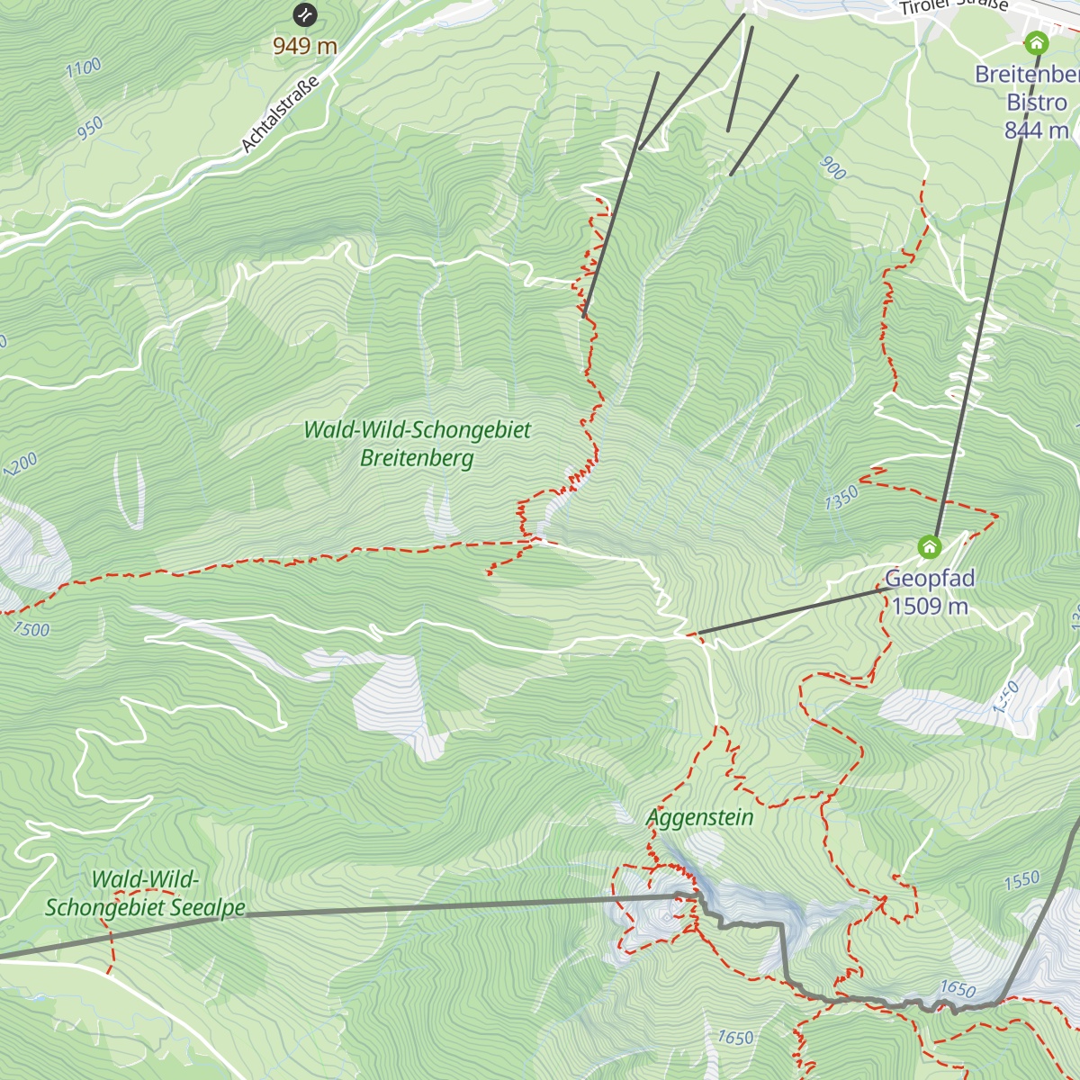 Ostlerhütte map