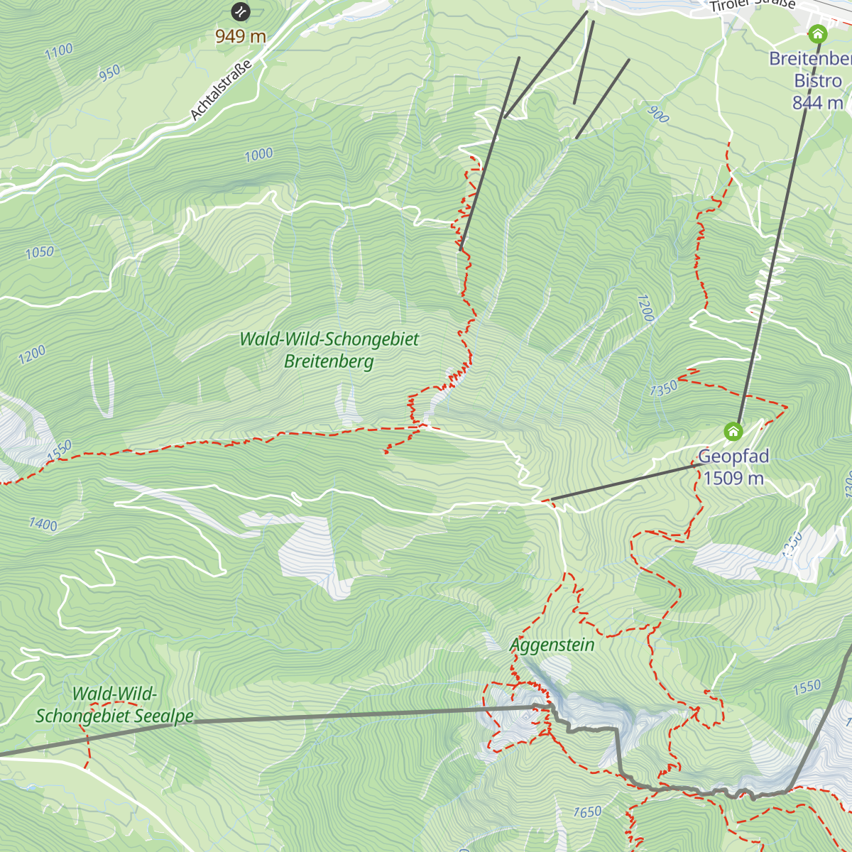 Ostlerhütte map