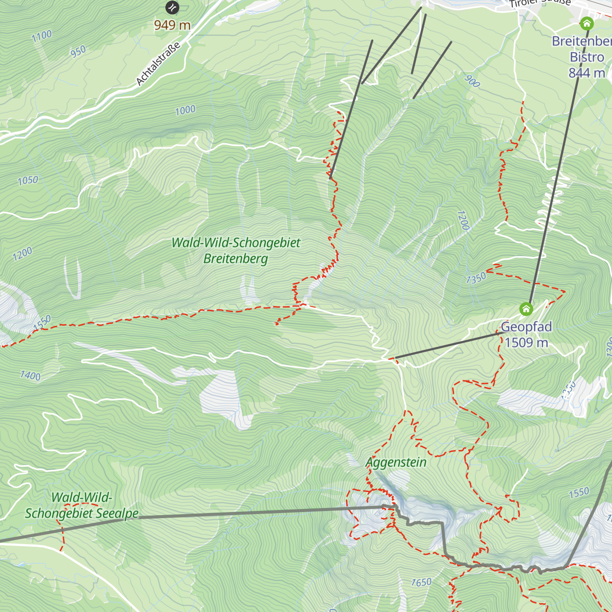 Ostlerhütte map