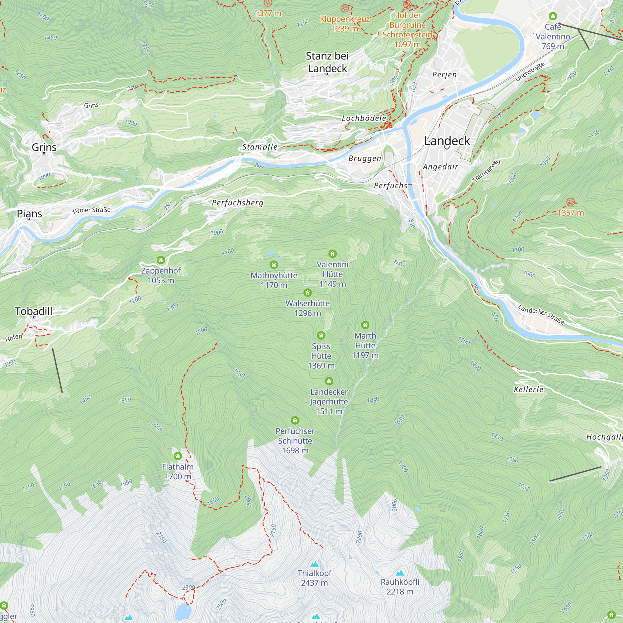 Kaufmannhütte map