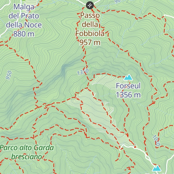 Map of Monte Spino