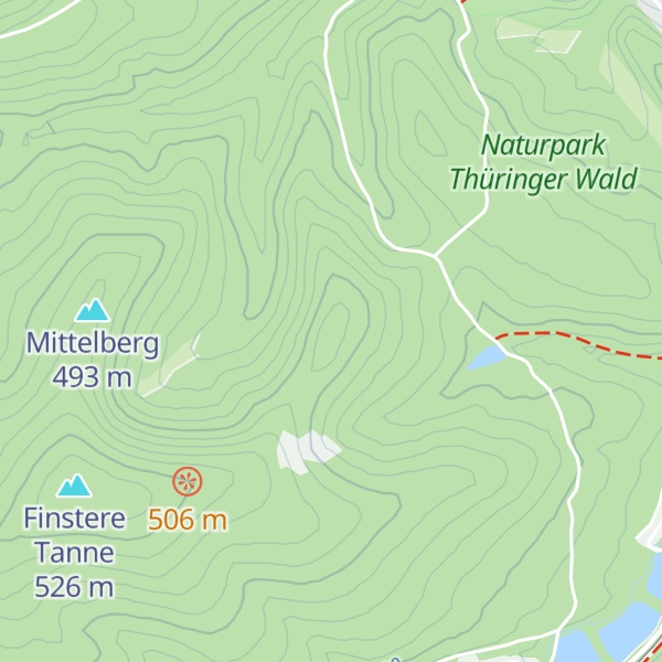 Map of Hohe Wurzel