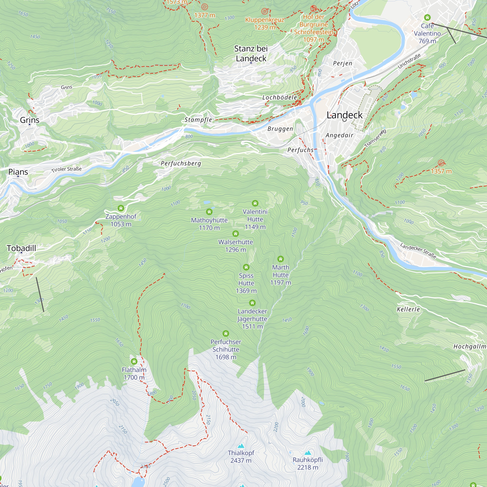 Krismerhütte map