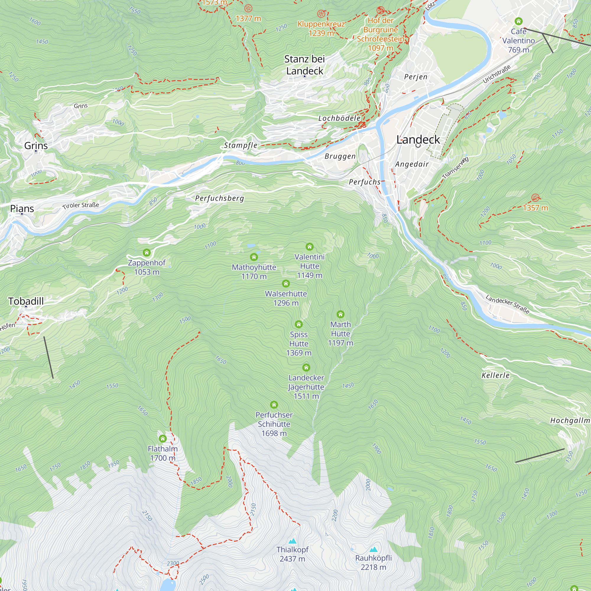 Krismerhütte map