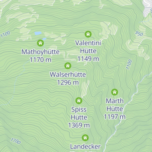 Map of Krismerhütte
