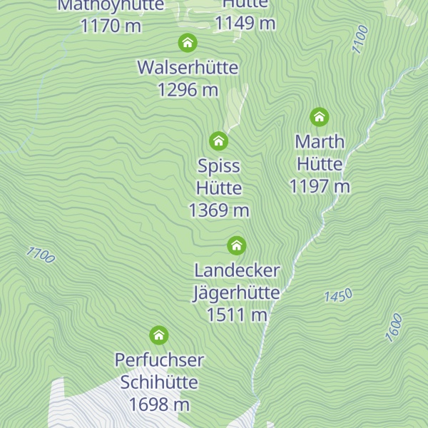 Map of Kälberhütte
