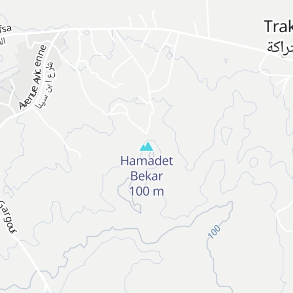 Map of Hamadet Bekar