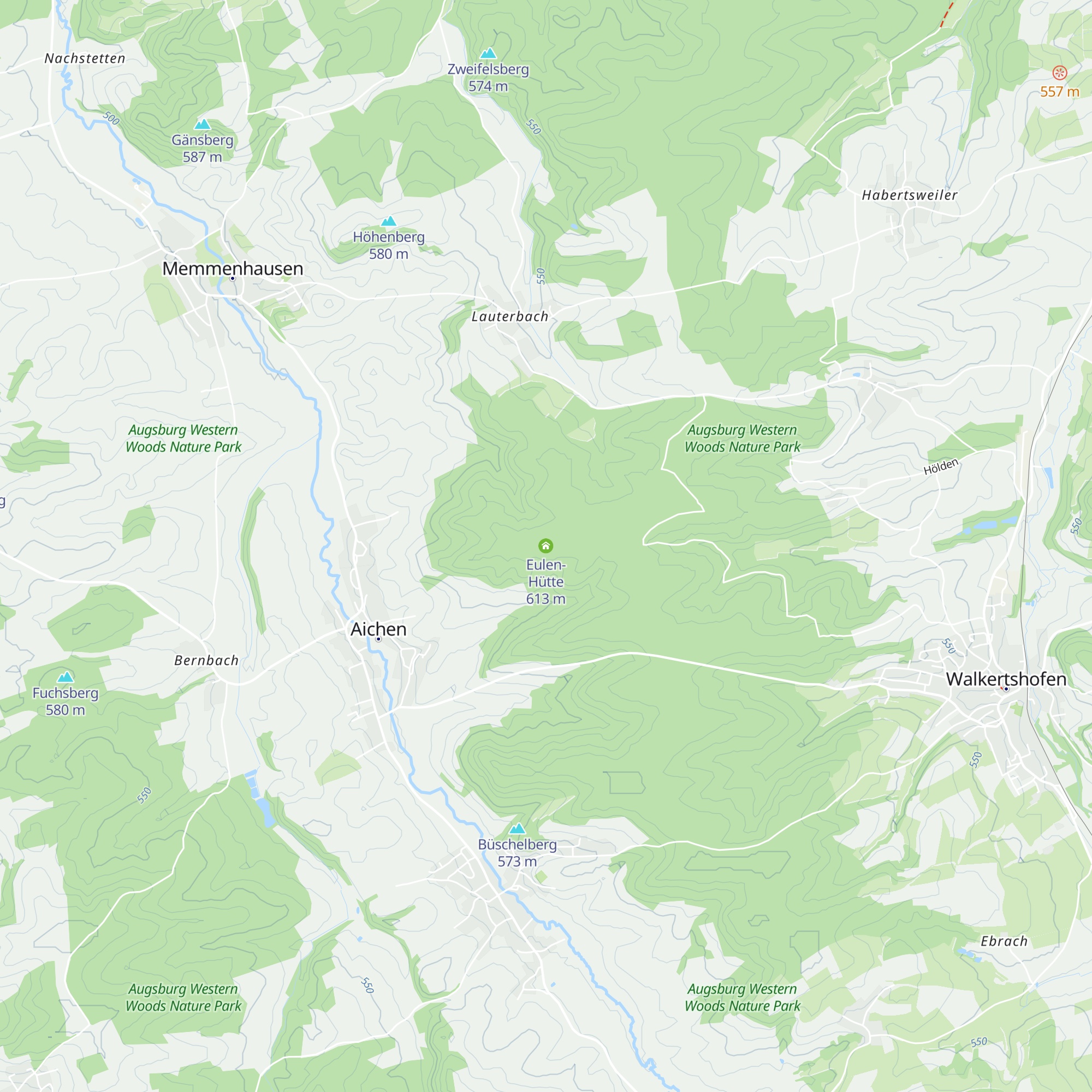 Eulen-Hütte map