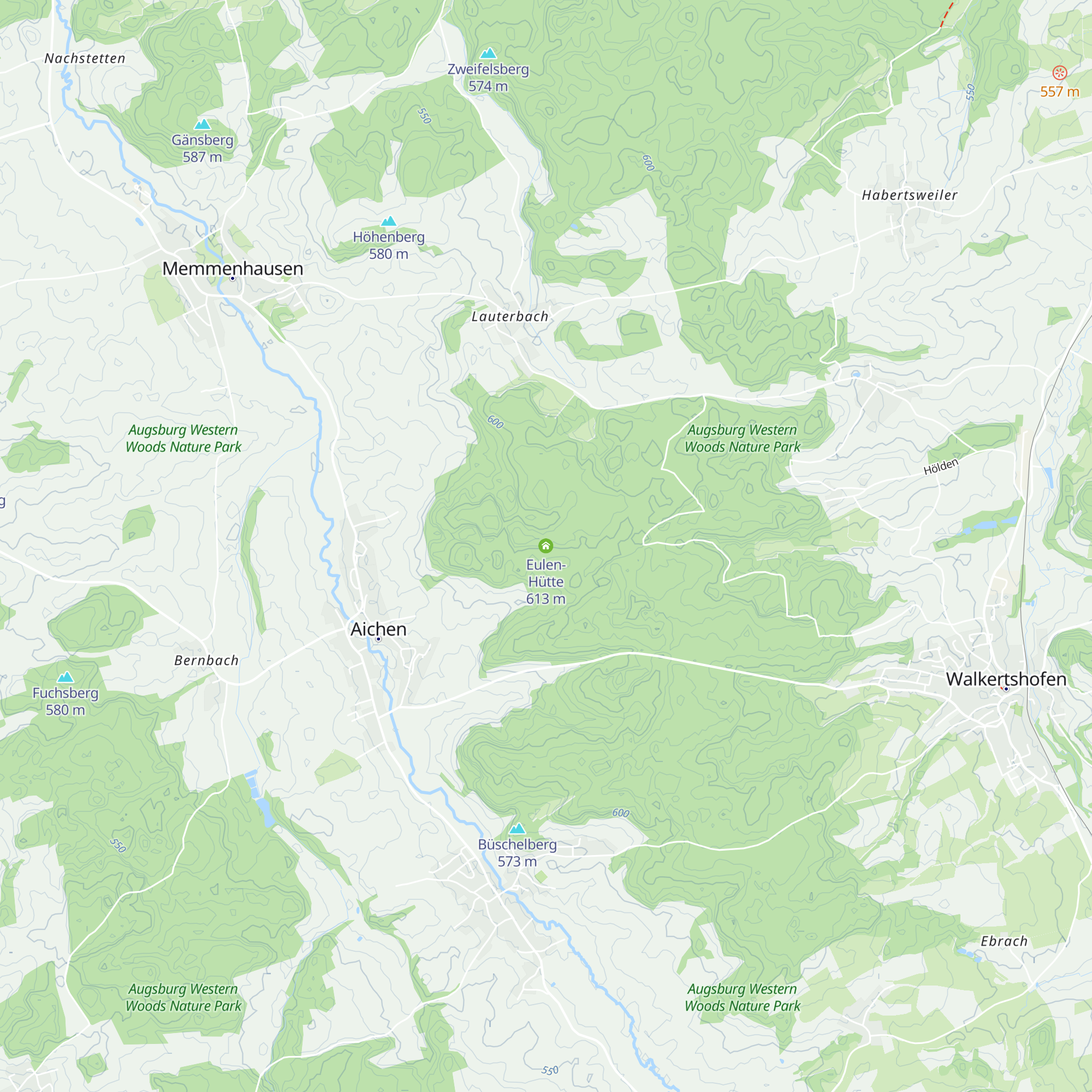 Eulen-Hütte map