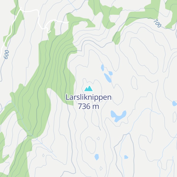 Map of Larsliknippen