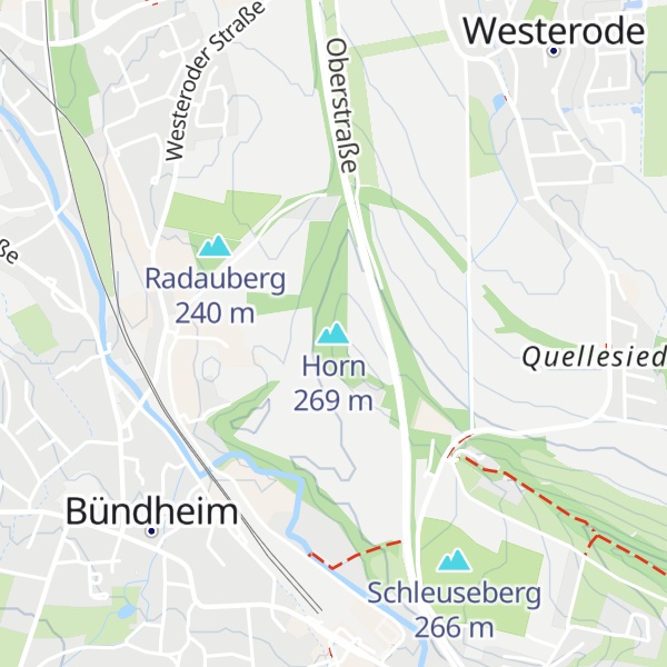 Map of Horn