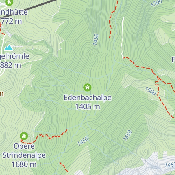 Map of Edenbachalpe
