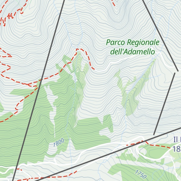 Map of Malga Campello