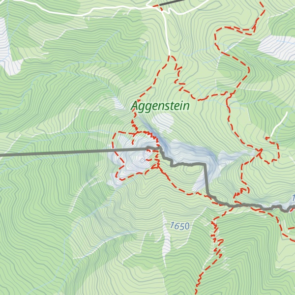 Map of Aggenstein