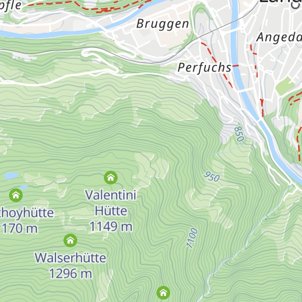 Map of Hammerle Hütte