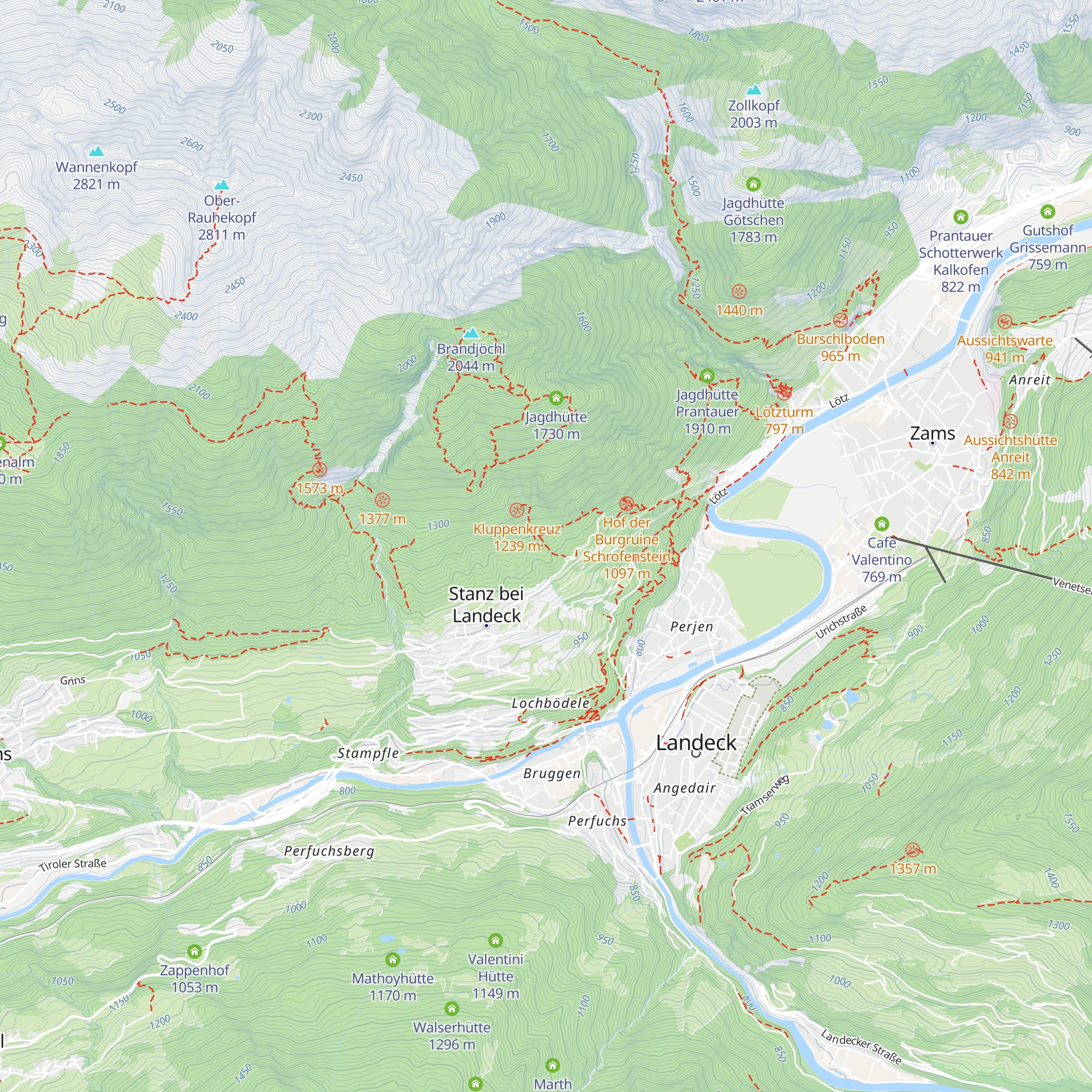 Wildfütterung map