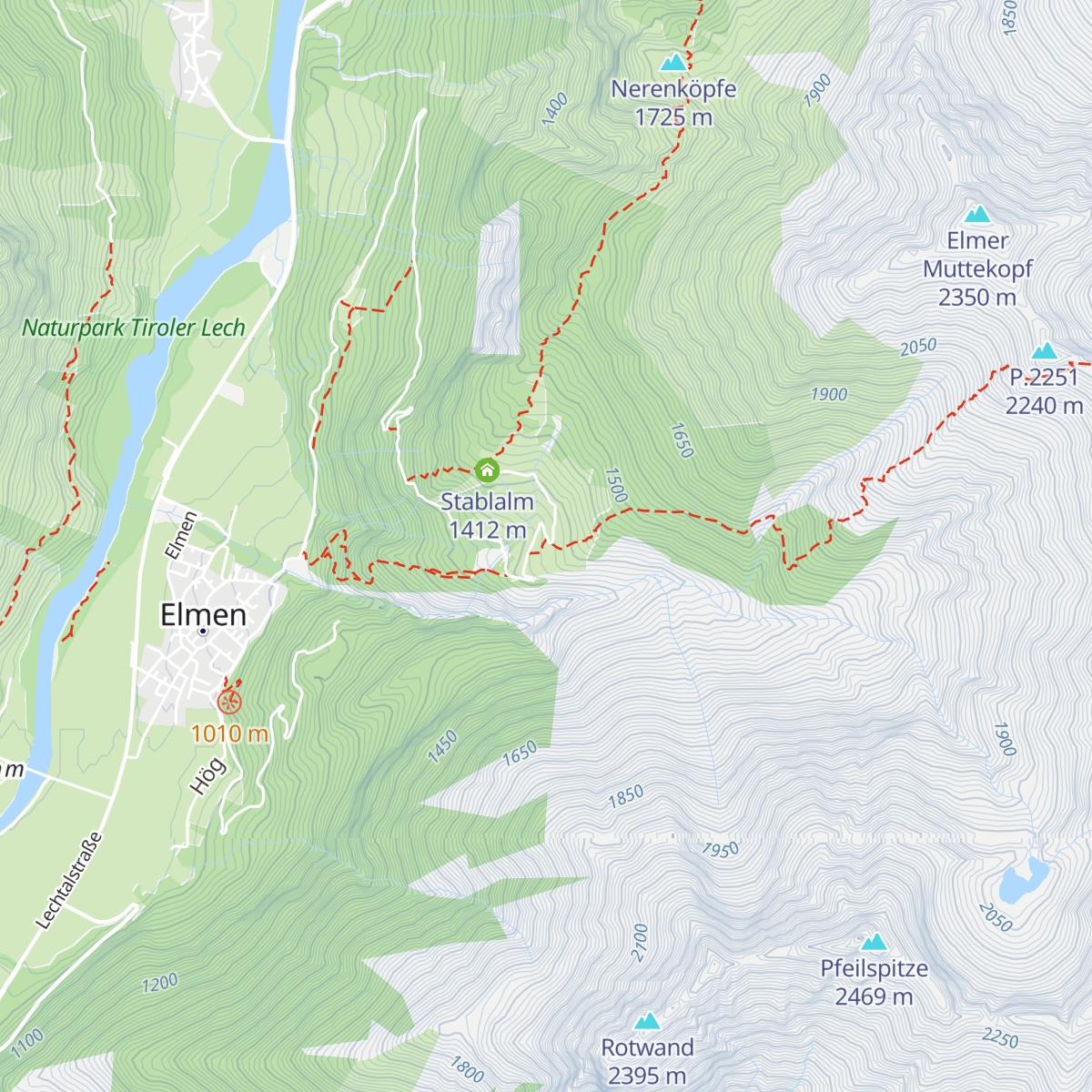 Stablalpe map