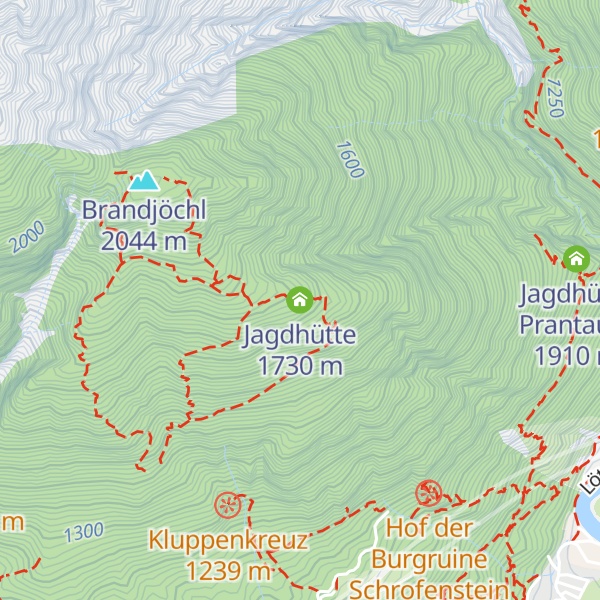 Map of Jagdhütte