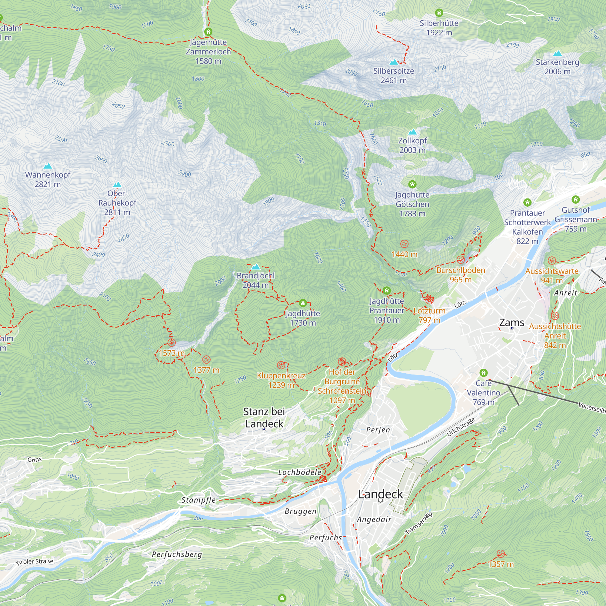 Jagdhütte map