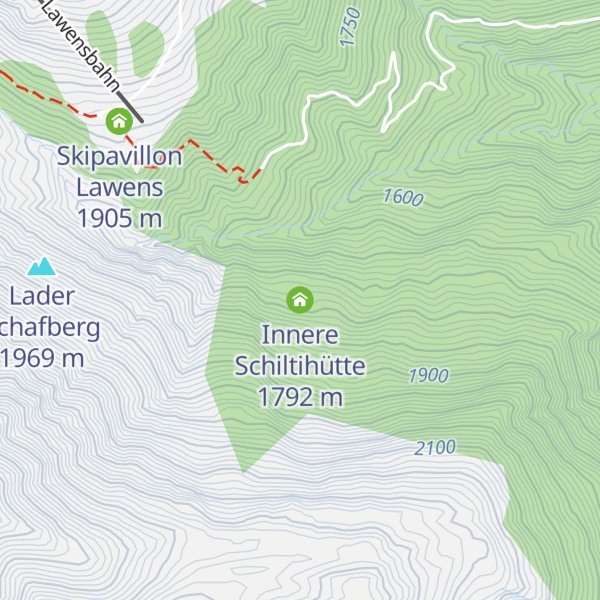 Map of Innere Schiltihütte