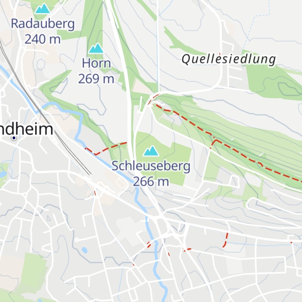 Map of Schleuseberg