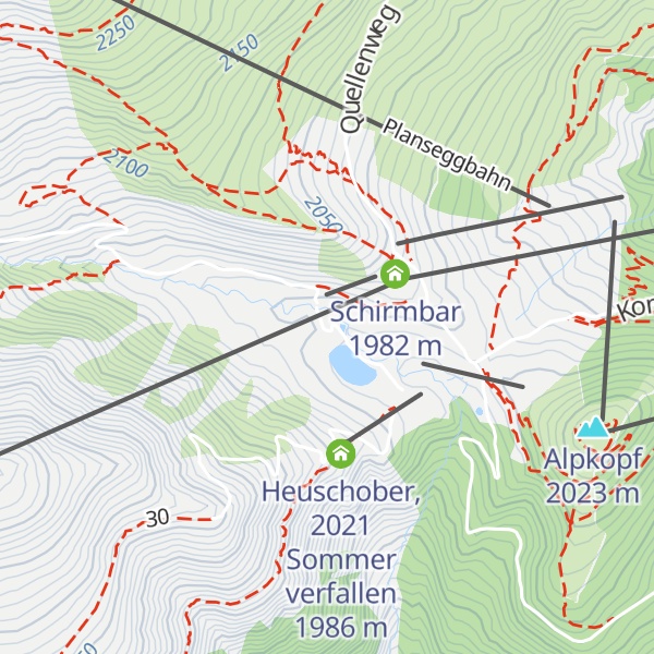 Map of Schirmbar