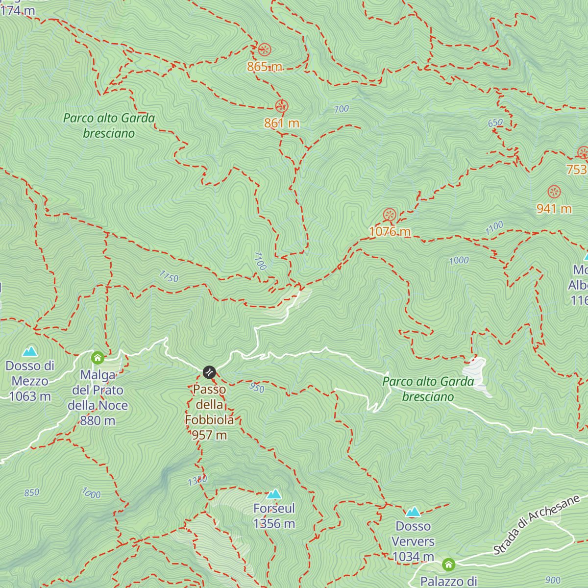Rifugio Giuseppe Granata map