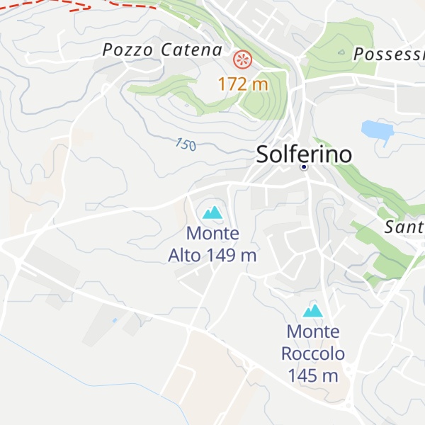 Map of Monte Alto