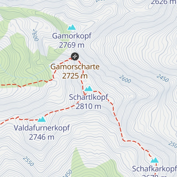 Map of Schartlkopf