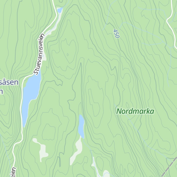 Map of Slotsåsen