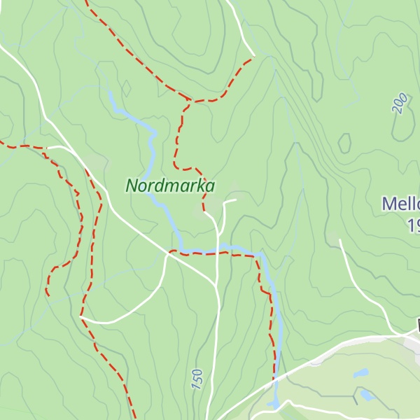 Map of Sæteren gård