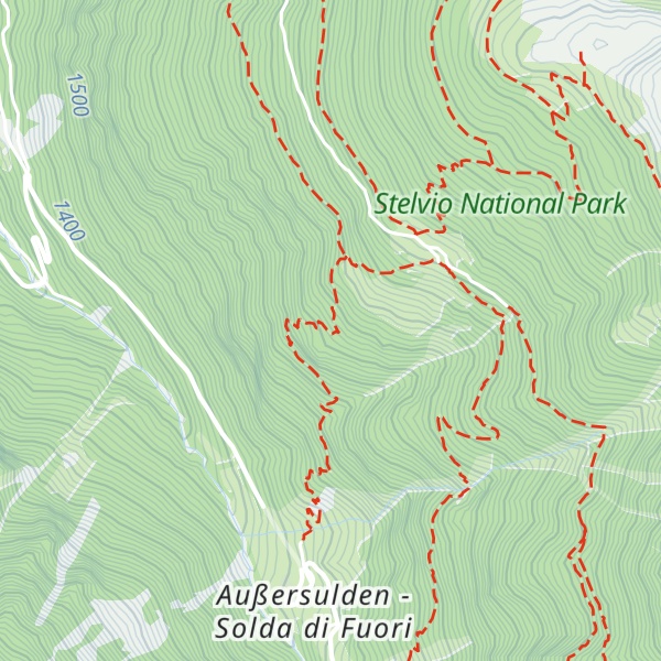 Map of Gaflaunhof (verf. - distr.)