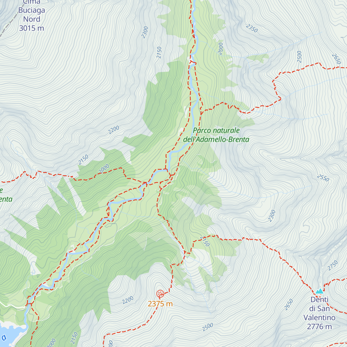 Rifugio Val Di Fumo map