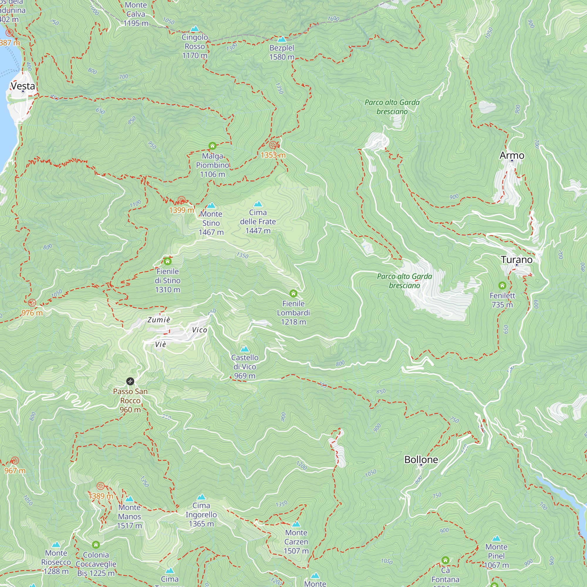 Fienile Lombardi map