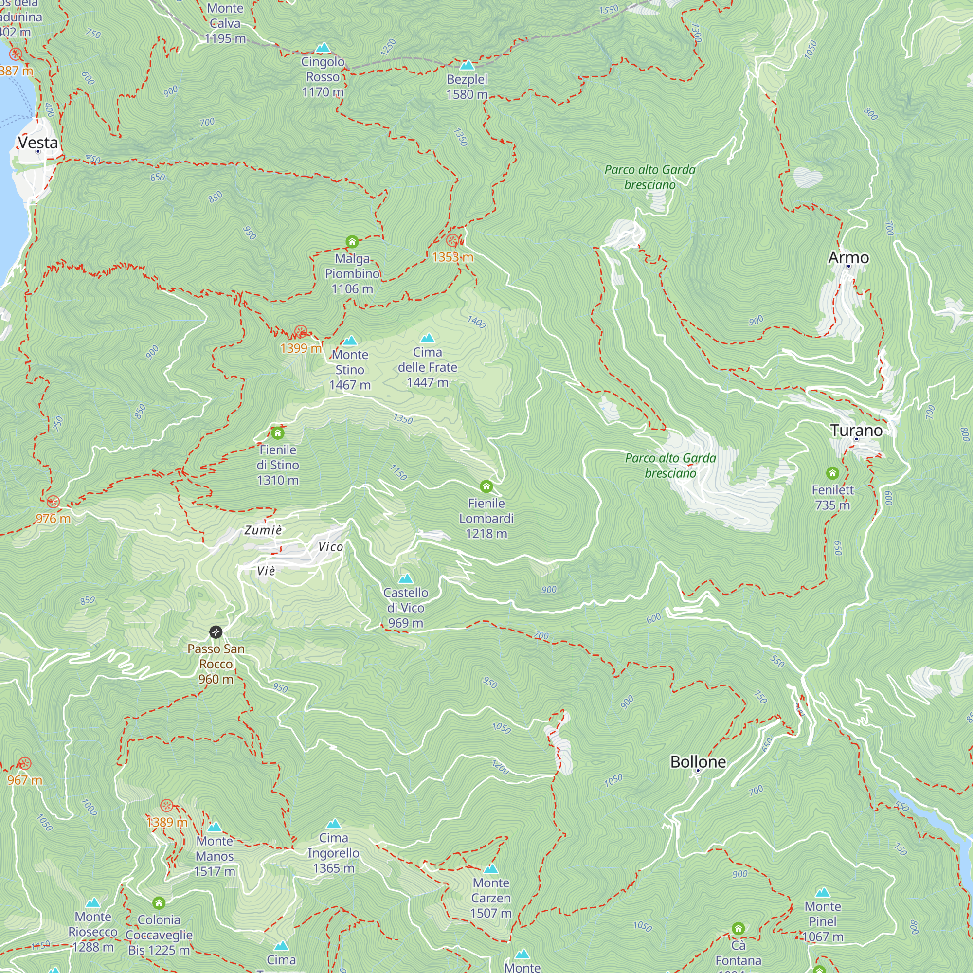 Fienile Lombardi map