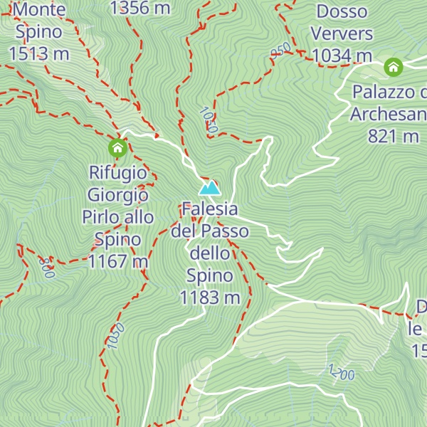 Map of Stalla didattica ERSAF