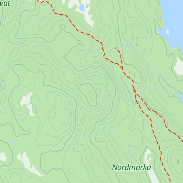 Map of Vangshøgda