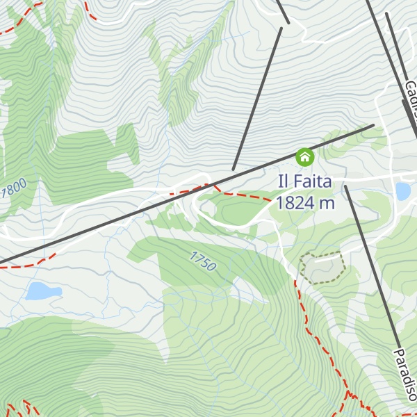Map of Casa Santa Maria al Tonale