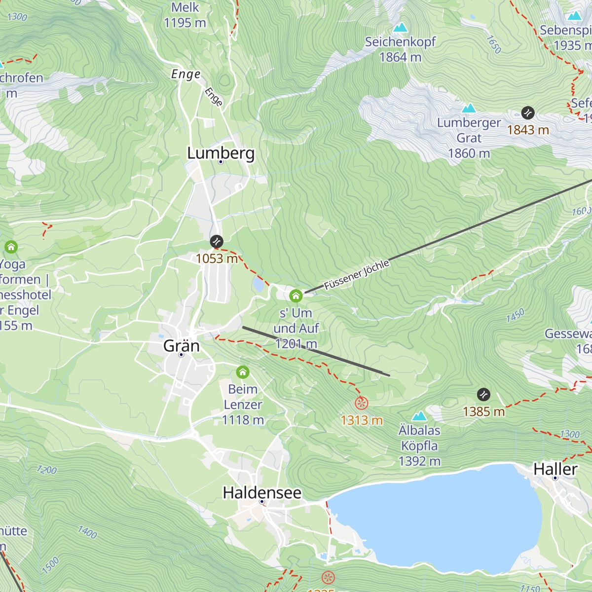 s' Um und Auf map
