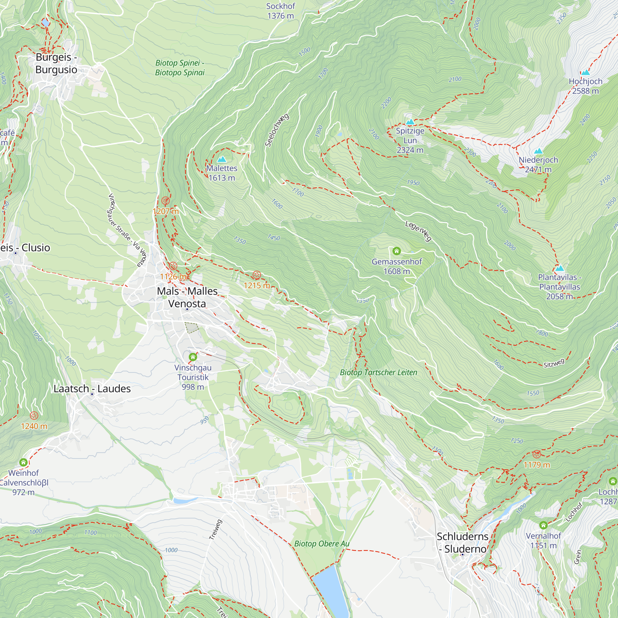 Pflonzgortn Solis map