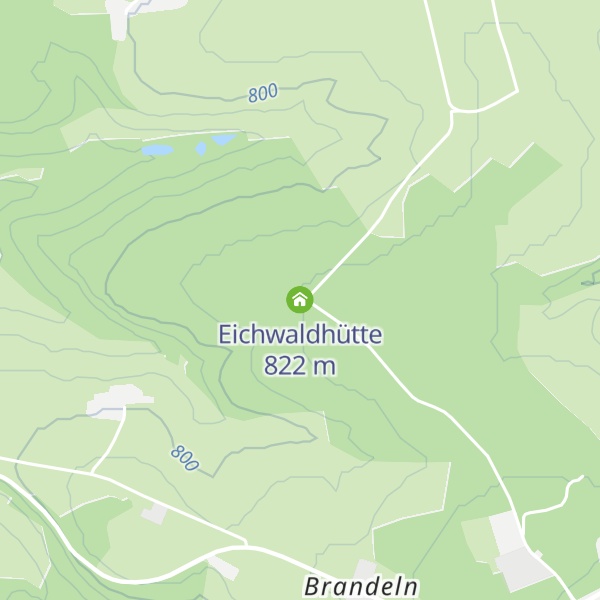 Map of Eichwaldhütte