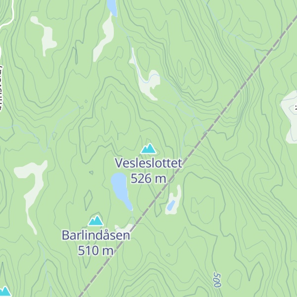 Map of Vesleslottet
