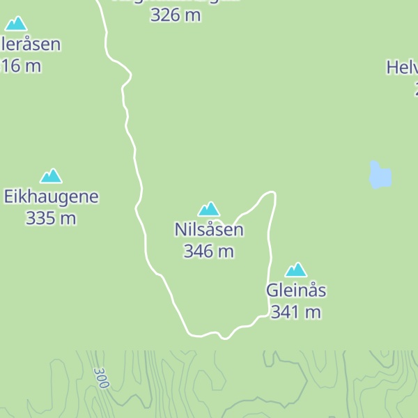 Map of Nilsåsen