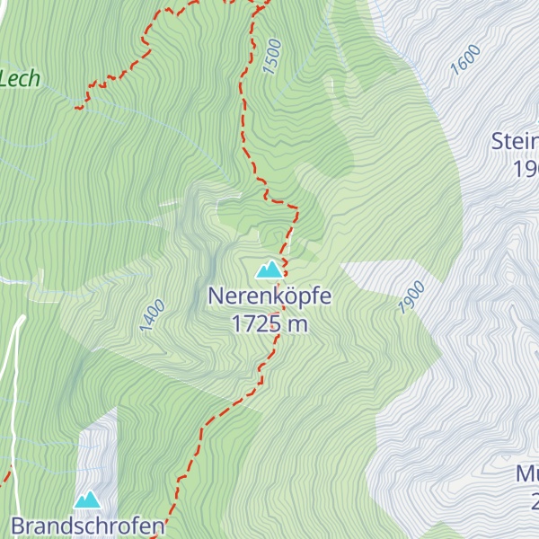 Map of Nerenköpfe