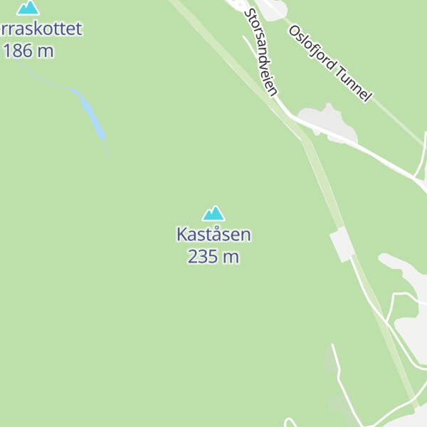Map of Kaståsen