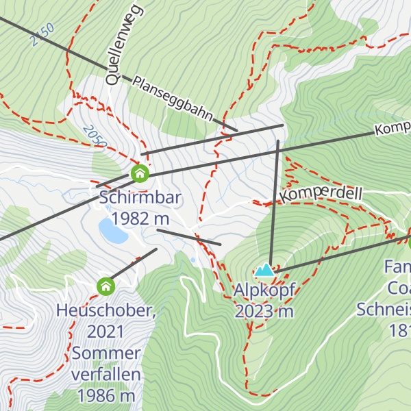 Map of Sportalm