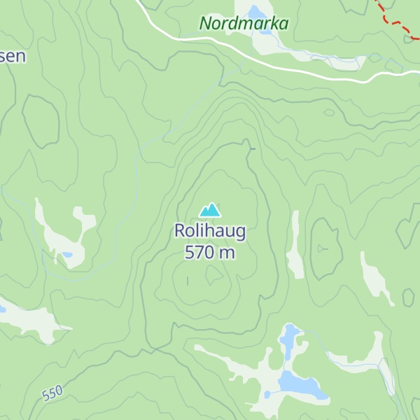 Map of Rolihaug